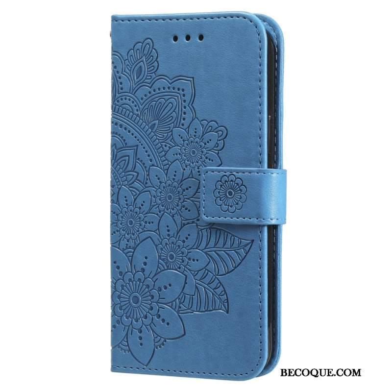 Etui Folio do Xiaomi 13 z Łańcuch Paskowata Mandala