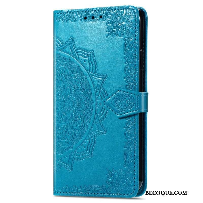 Etui Folio do Xiaomi Redmi A1 Mandala Sun Ze Smyczą