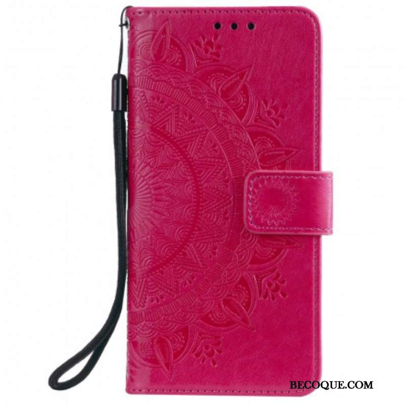 Etui Folio do Xiaomi Redmi Note 10 / 10S Mandala Słońca