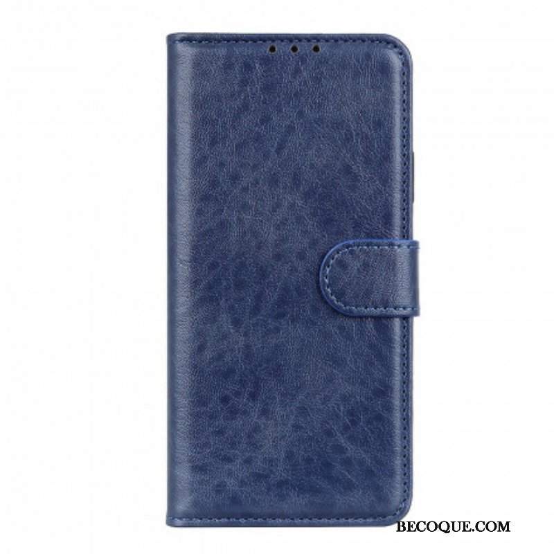 Etui Folio do Xiaomi Redmi Note 10 / 10S Teksturowana Sztuczna Skóra