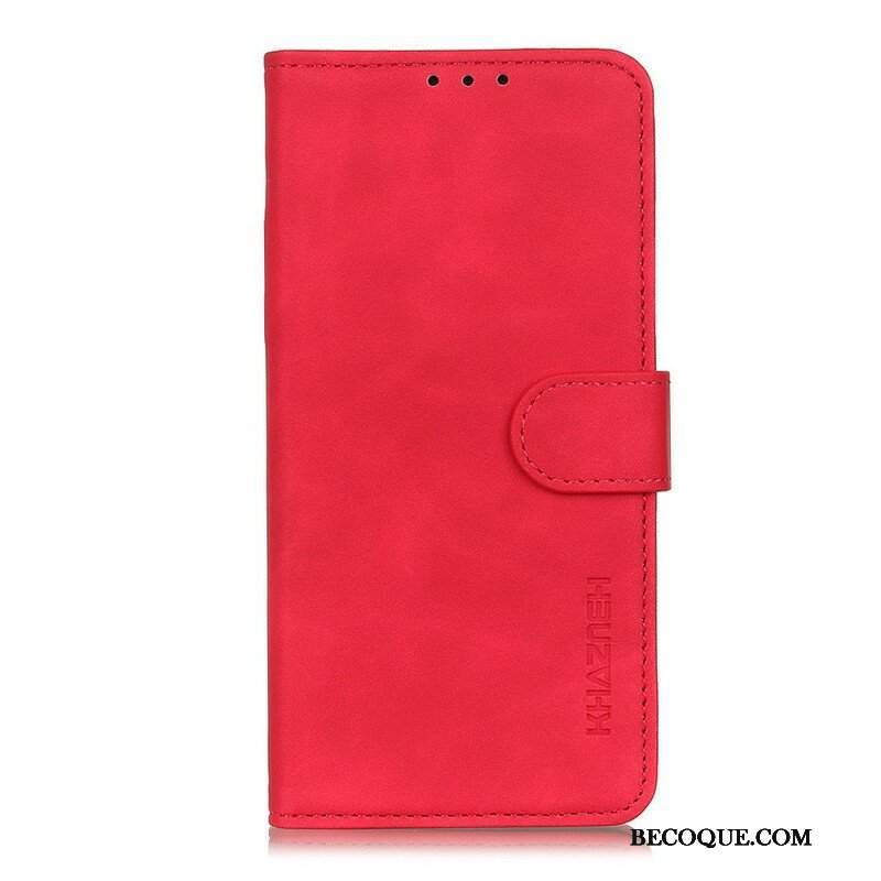 Etui Folio do Xiaomi Redmi Note 10 5G Efekt Skóry Khazneh