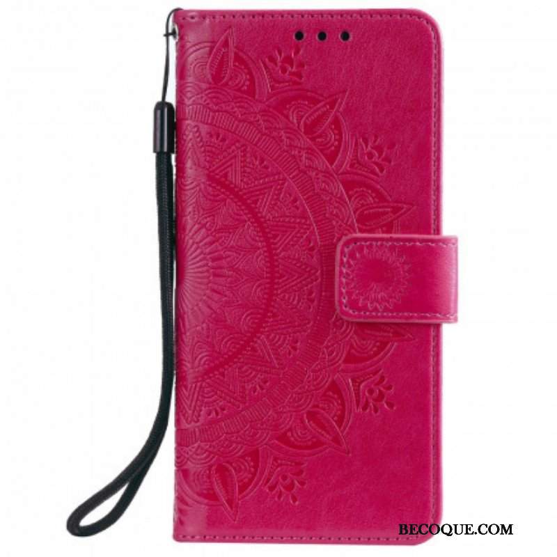 Etui Folio do Xiaomi Redmi Note 10 5G Mandala Słońca