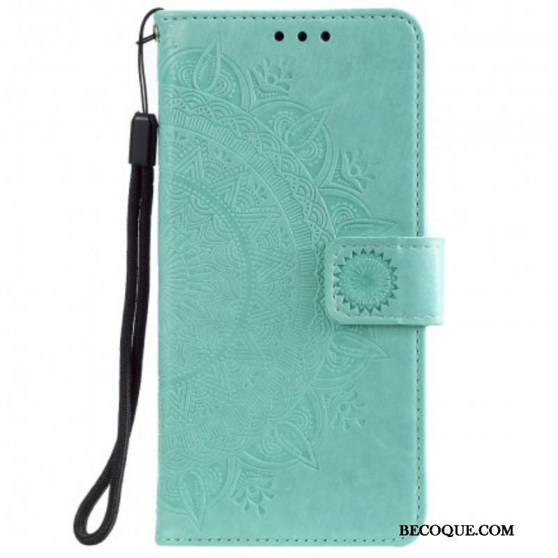 Etui Folio do Xiaomi Redmi Note 10 5G Mandala Słońca