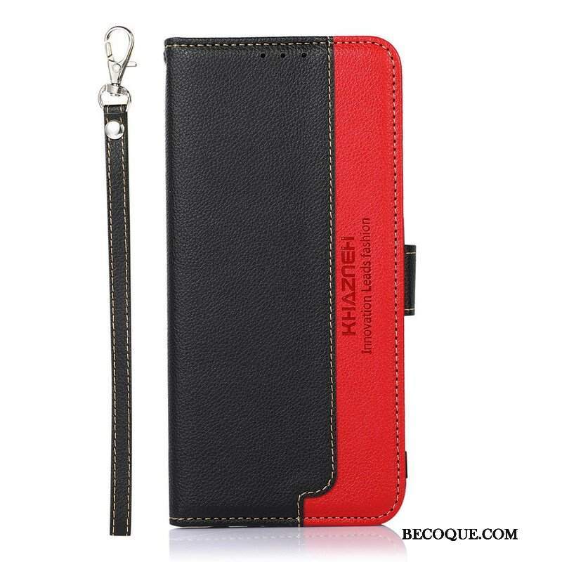 Etui Folio do Xiaomi Redmi Note 10 5G Rfid W Stylu Liczi