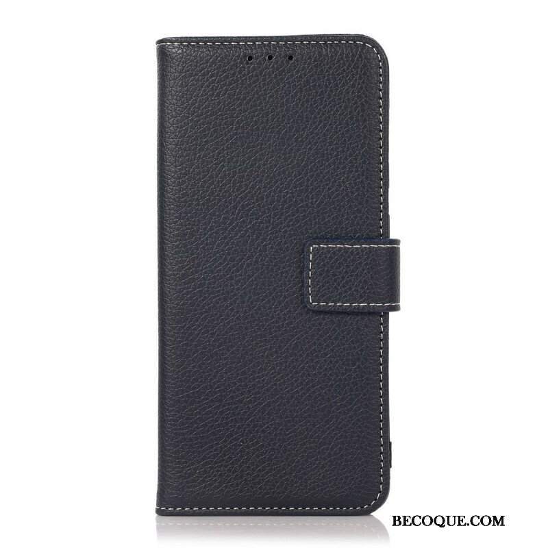 Etui Folio do Xiaomi Redmi Note 10 5G Tekstura Liczi