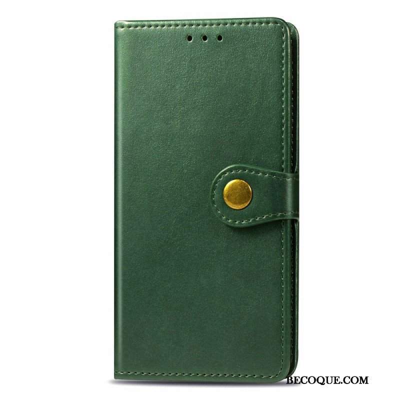 Etui Folio do Xiaomi Redmi Note 10 5G /poco M3 Pro 5g Z Nitowanym Zapięciem I Smyczą