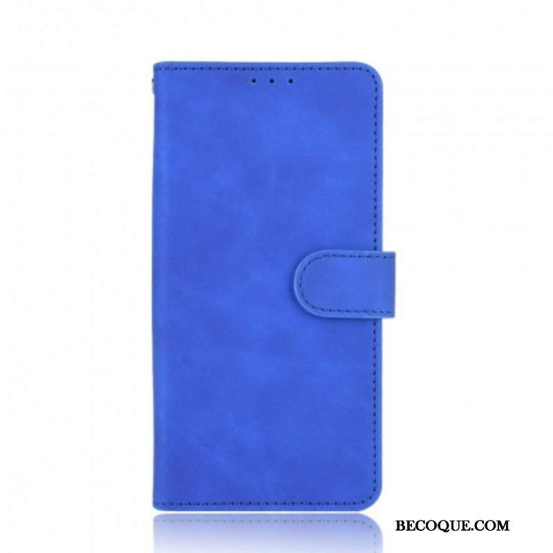 Etui Folio do Xiaomi Redmi Note 10 Pro Miękki W Dotyku Efekt Skóry