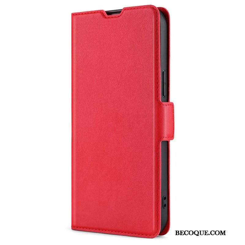 Etui Folio do Xiaomi Redmi Note 10 Pro Styl Z Bardzo Delikatnej Skóry