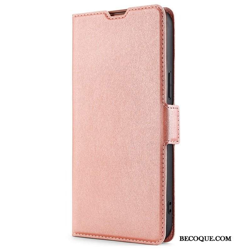 Etui Folio do Xiaomi Redmi Note 10 Pro Styl Z Bardzo Delikatnej Skóry