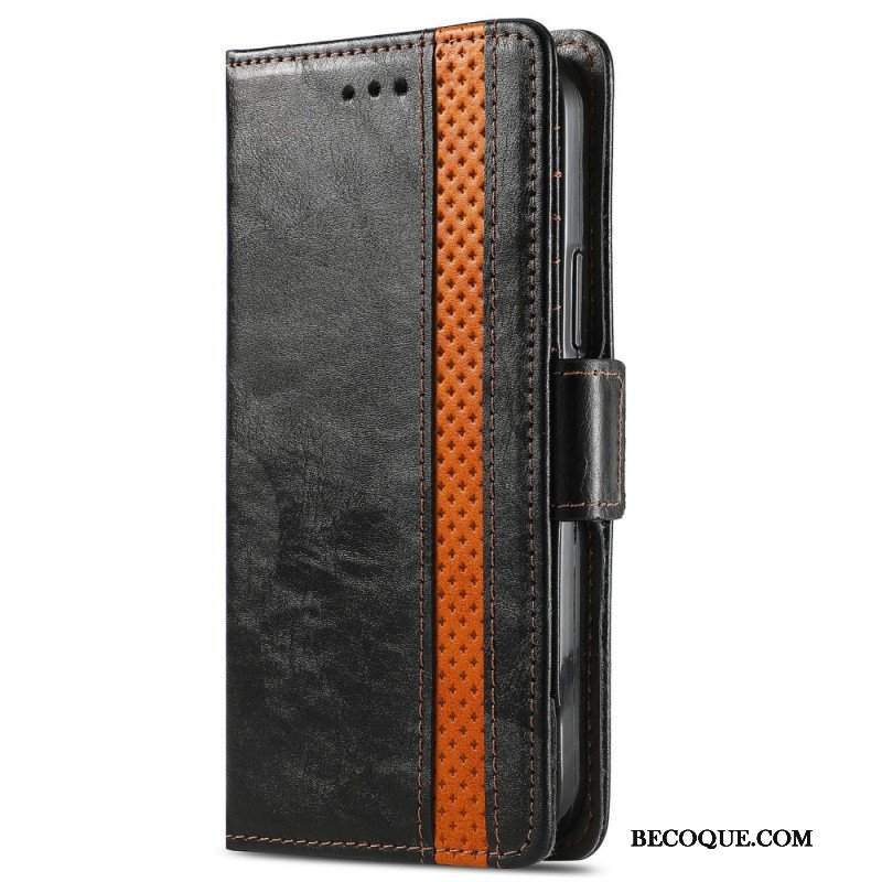 Etui Folio do Xiaomi Redmi Note 11 / 11S Dwukolorowe Podwójne Zapięcie