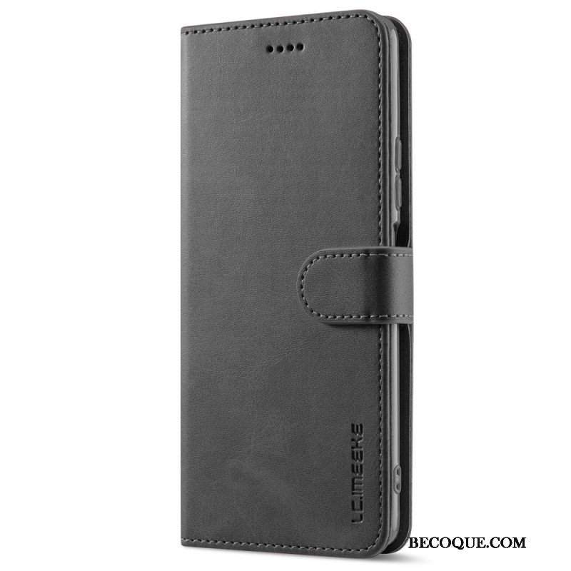 Etui Folio do Xiaomi Redmi Note 11 / 11S Lc.imeeke Efekt Skóry