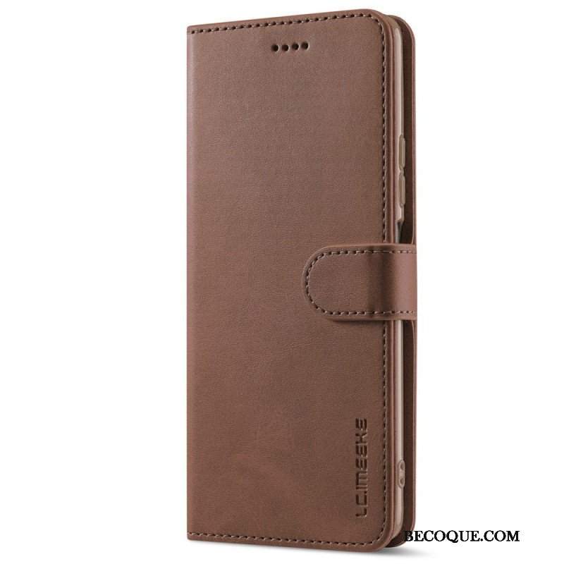 Etui Folio do Xiaomi Redmi Note 11 / 11S Lc.imeeke Efekt Skóry