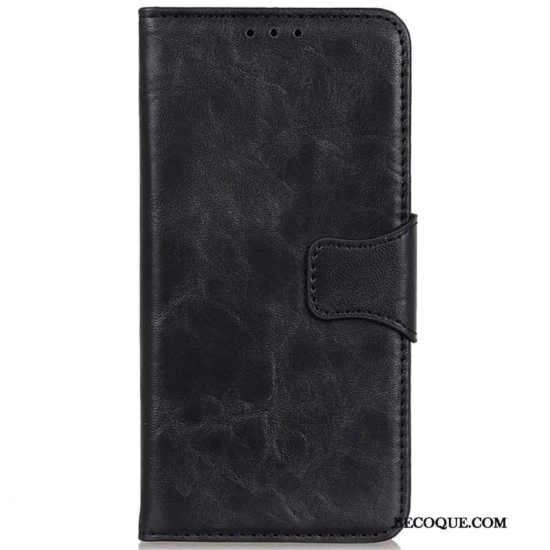 Etui Folio do Xiaomi Redmi Note 11 / 11S Skórzany Futerał Klapa Magnetyczna Tekstury