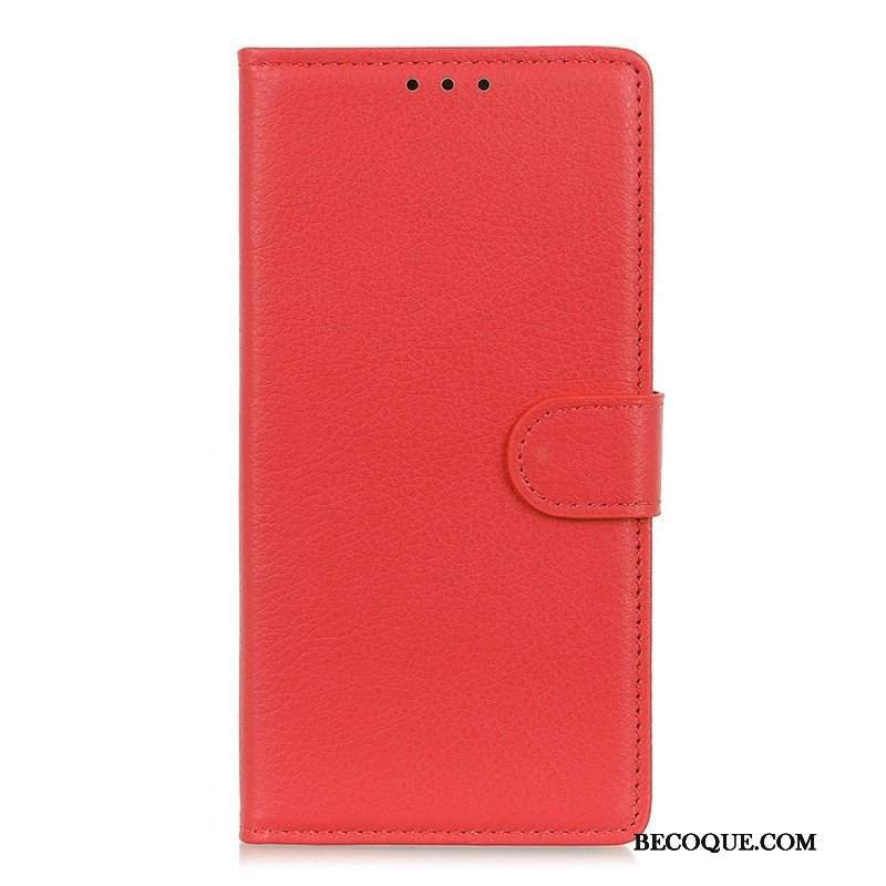 Etui Folio do Xiaomi Redmi Note 11 / 11S Tradycyjnie Liczi