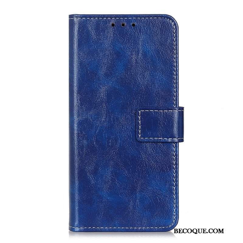 Etui Folio do Xiaomi Redmi Note 11 Pro / 11 Pro 5G Błyszczące I Odsłonięte Szwy