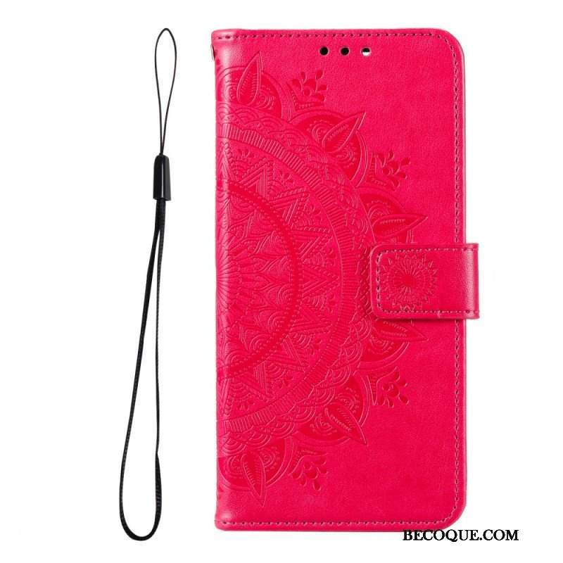 Etui Folio do Xiaomi Redmi Note 11 Pro Plus 5G Mandala Słońca