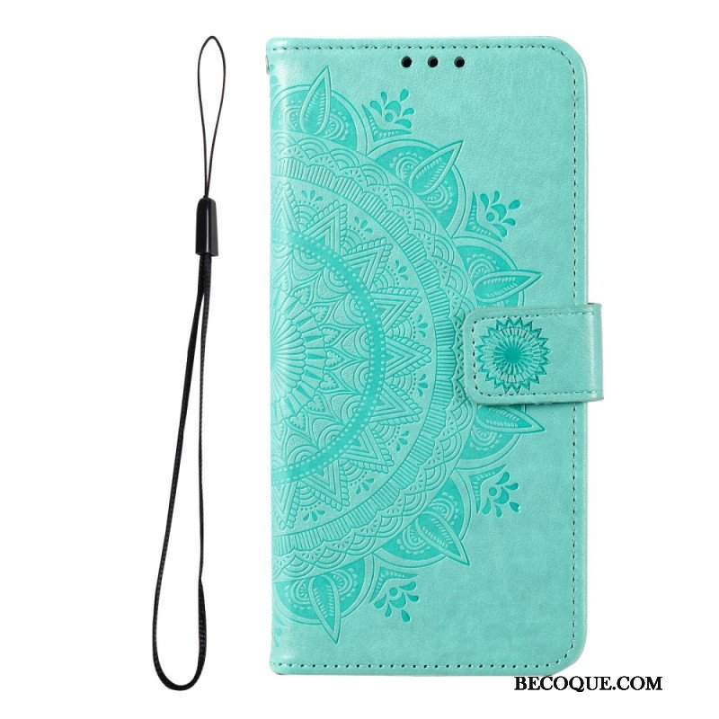 Etui Folio do Xiaomi Redmi Note 11 Pro Plus 5G Mandala Słońca