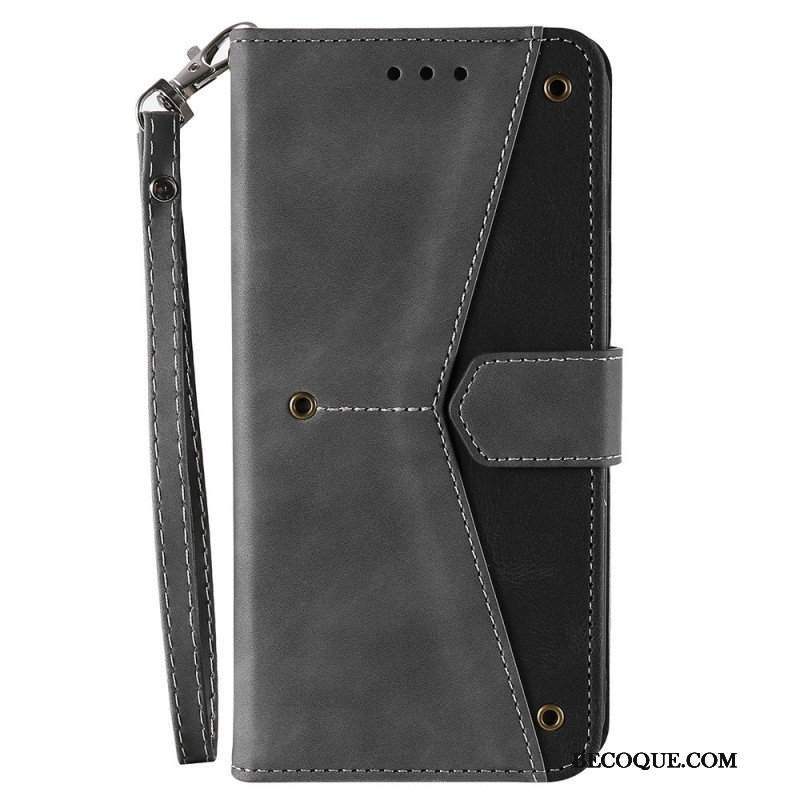 Etui Folio do Xiaomi Redmi Note 11 Pro Plus 5G Szwy W Dotyku