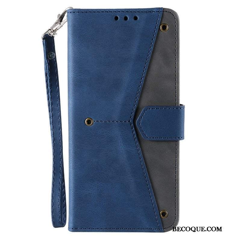 Etui Folio do Xiaomi Redmi Note 11 Pro Plus 5G Szwy W Dotyku