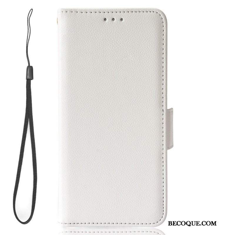 Etui Folio do Xiaomi Redmi Note 12 4G Bardzo Dobrze Ze Smyczą