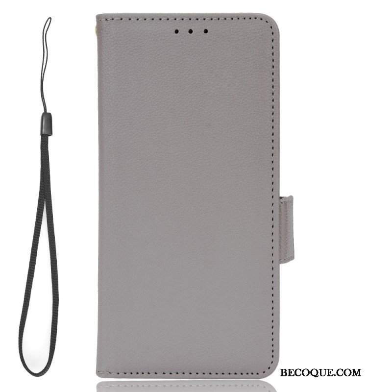 Etui Folio do Xiaomi Redmi Note 12 4G Bardzo Dobrze Ze Smyczą