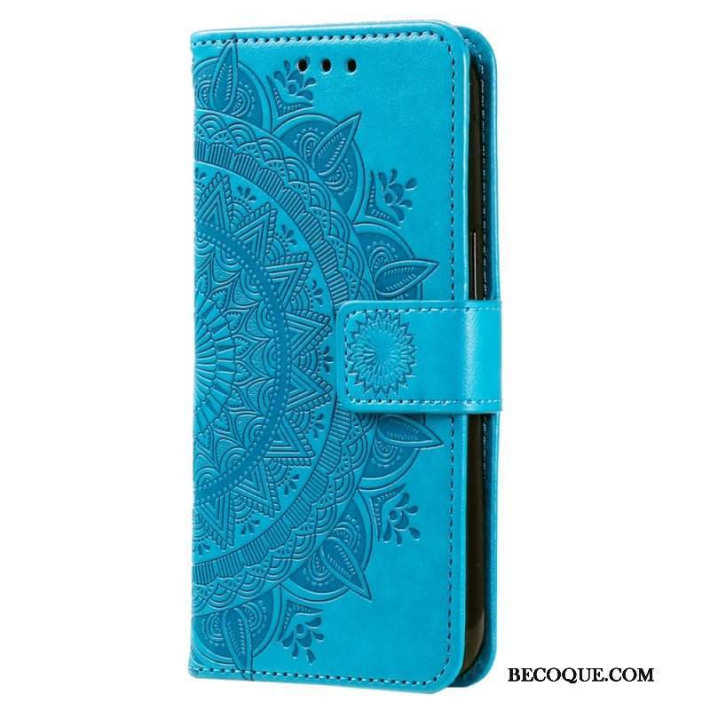 Etui Folio do Xiaomi Redmi Note 12 4G Mandala Sun Ze Smyczą