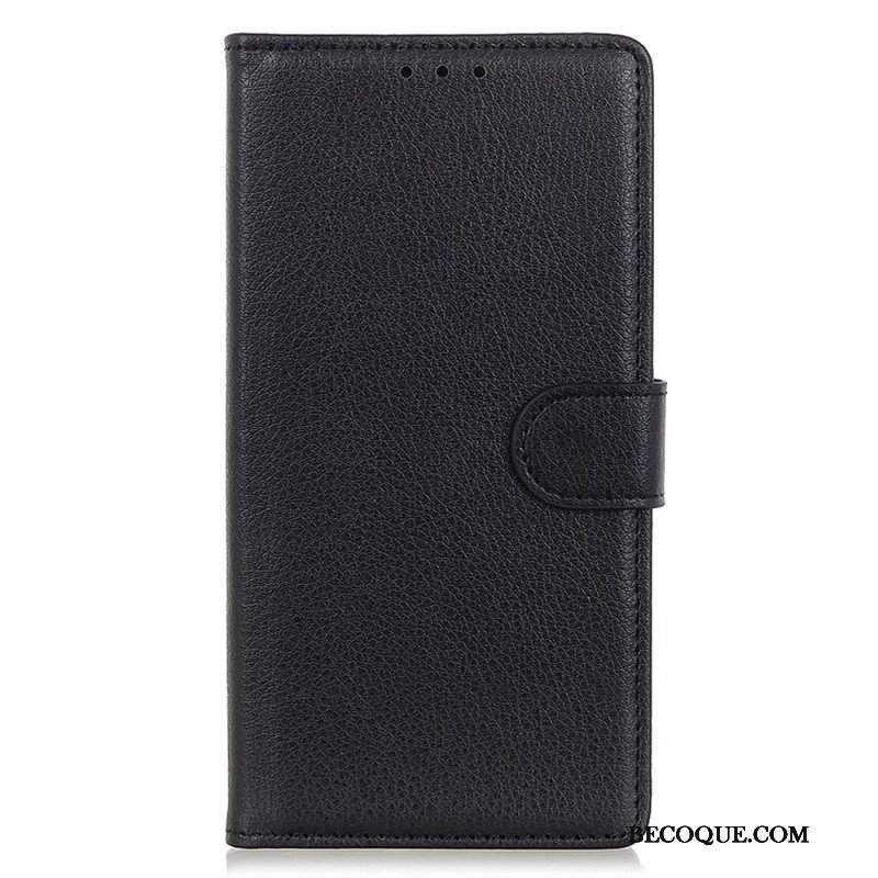 Etui Folio do Xiaomi Redmi Note 12 4G Tradycyjna Sztuczna Skóra