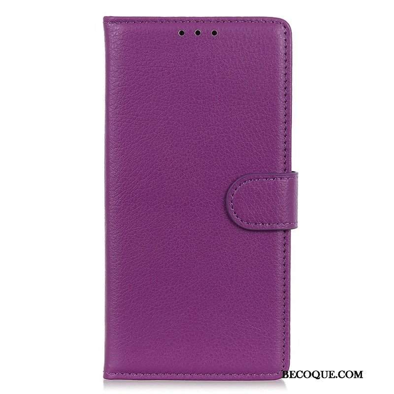 Etui Folio do Xiaomi Redmi Note 12 4G Tradycyjna Sztuczna Skóra