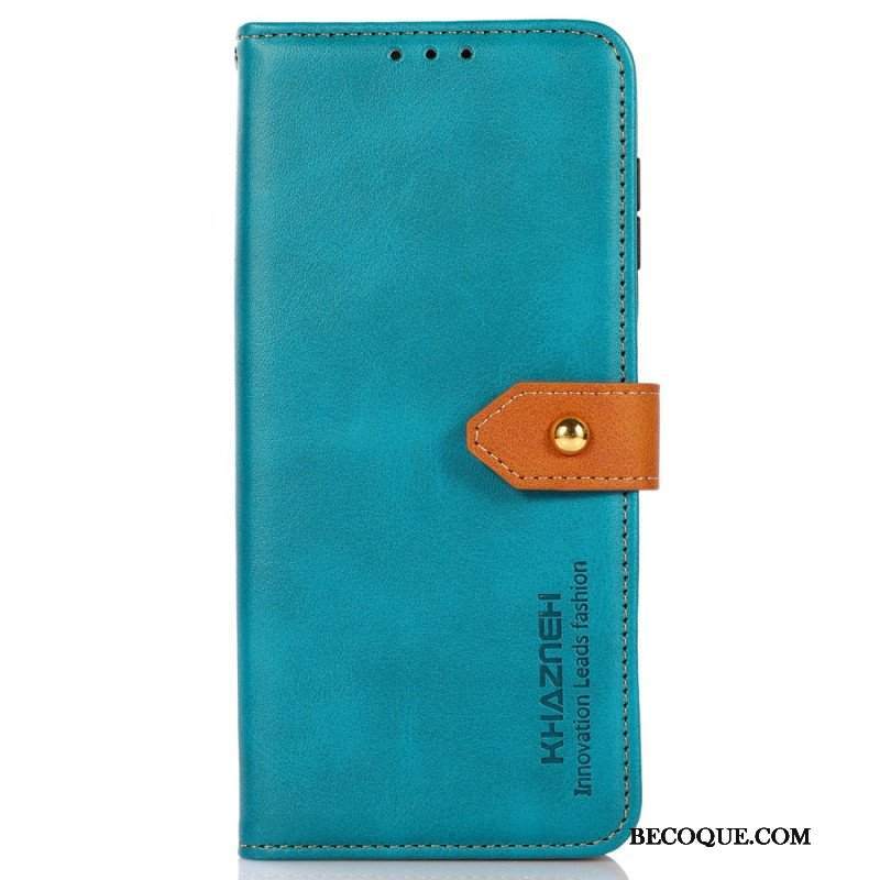 Etui Folio do Xiaomi Redmi Note 12 4G Z Paskiem Khazneh