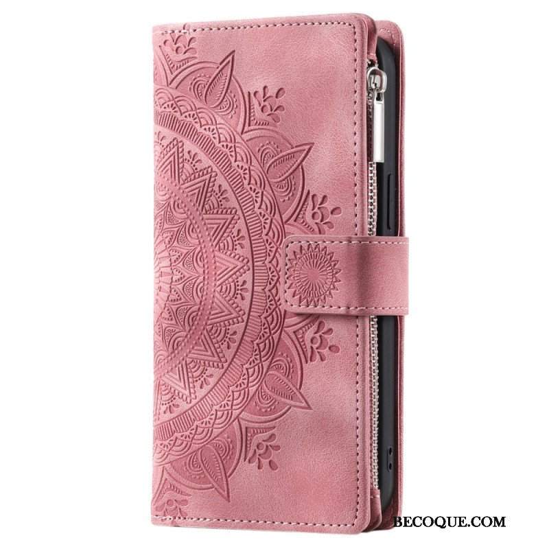 Etui Folio do Xiaomi Redmi Note 12 4G Z Torebką Mandala