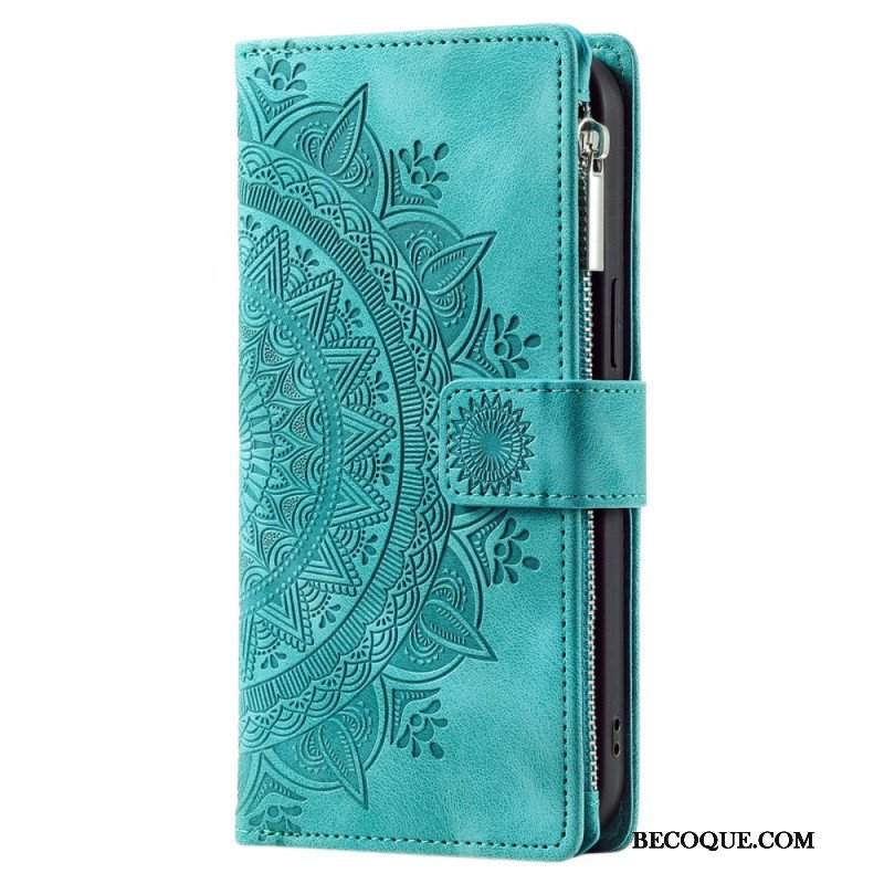 Etui Folio do Xiaomi Redmi Note 12 4G Z Torebką Mandala