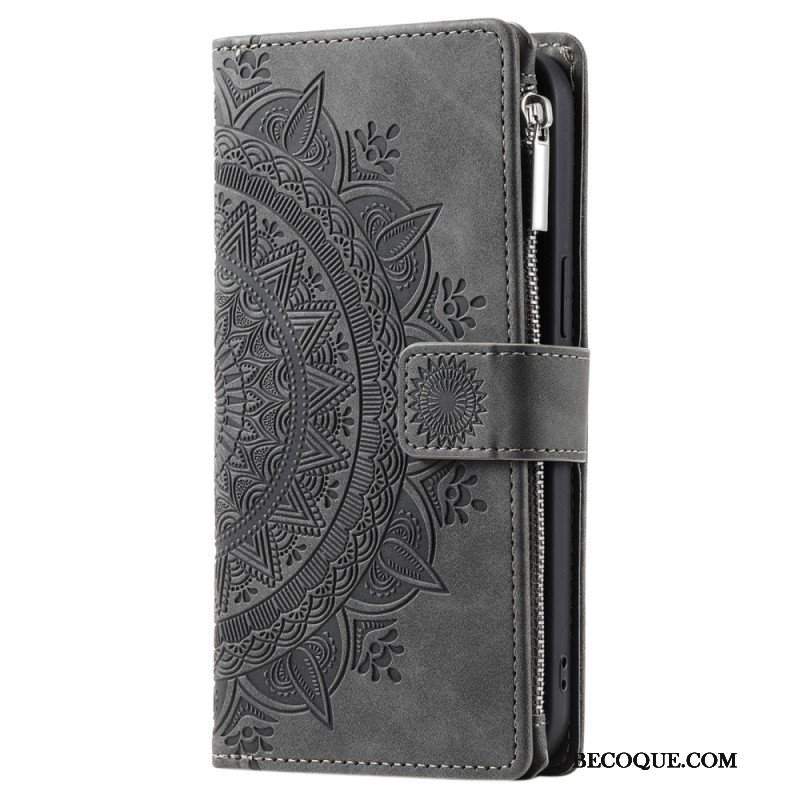 Etui Folio do Xiaomi Redmi Note 12 4G Z Torebką Mandala