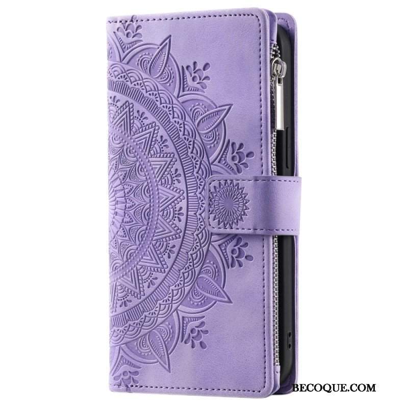 Etui Folio do Xiaomi Redmi Note 12 4G Z Torebką Mandala