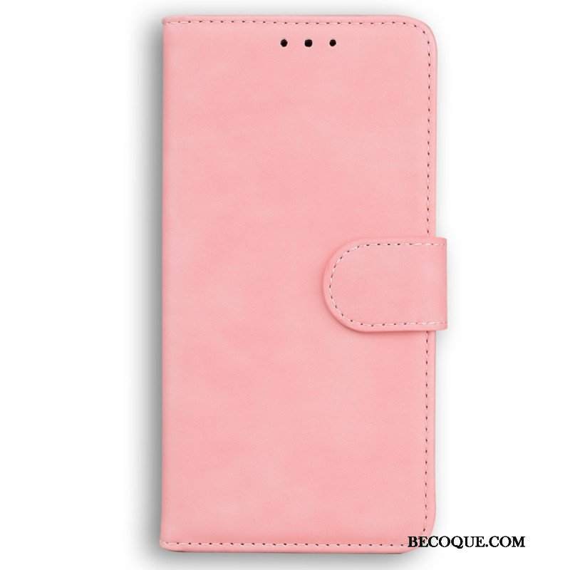 Etui Folio do Xiaomi Redmi Note 12 4G Zwykły Ze Sztucznej Skóry