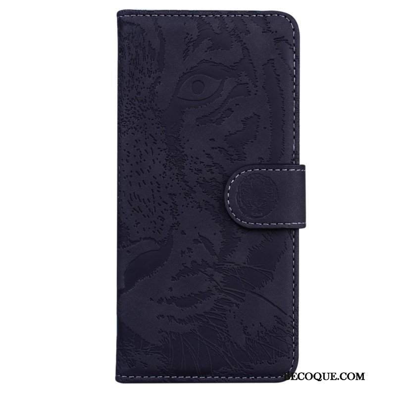 Etui Folio do Xiaomi Redmi Note 12 4G Ślad Tygrysa