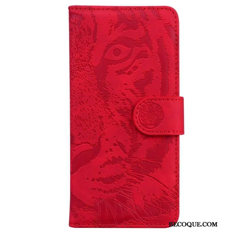 Etui Folio do Xiaomi Redmi Note 12 4G Ślad Tygrysa