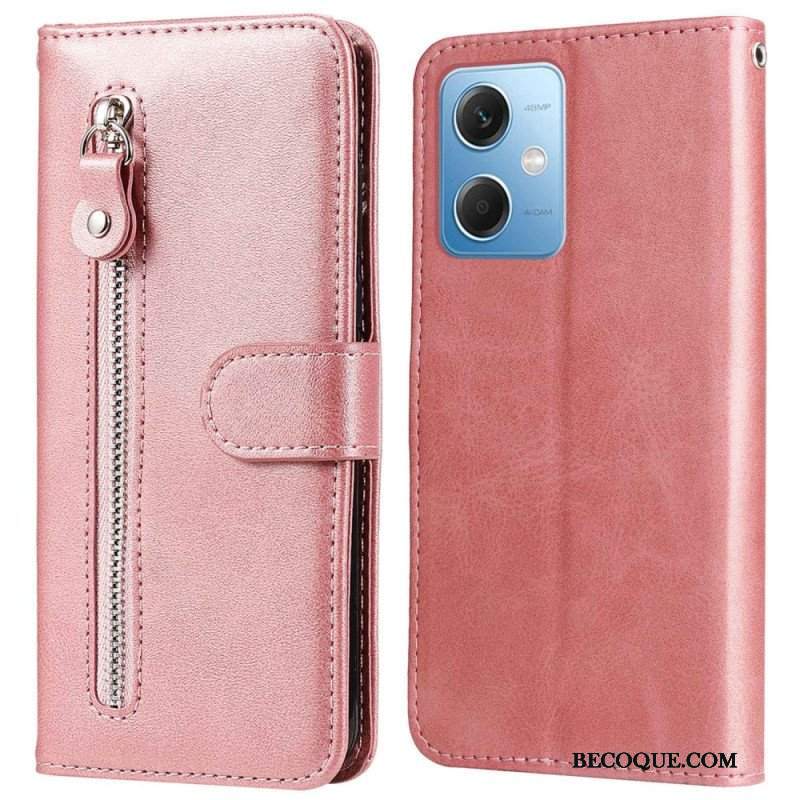 Etui Folio do Xiaomi Redmi Note 12 5G Portfel