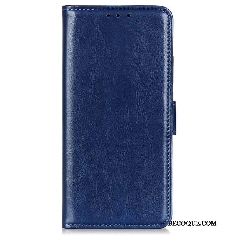 Etui Folio do Xiaomi Redmi Note 12 5G Sztuczna Skóra Lakierowana