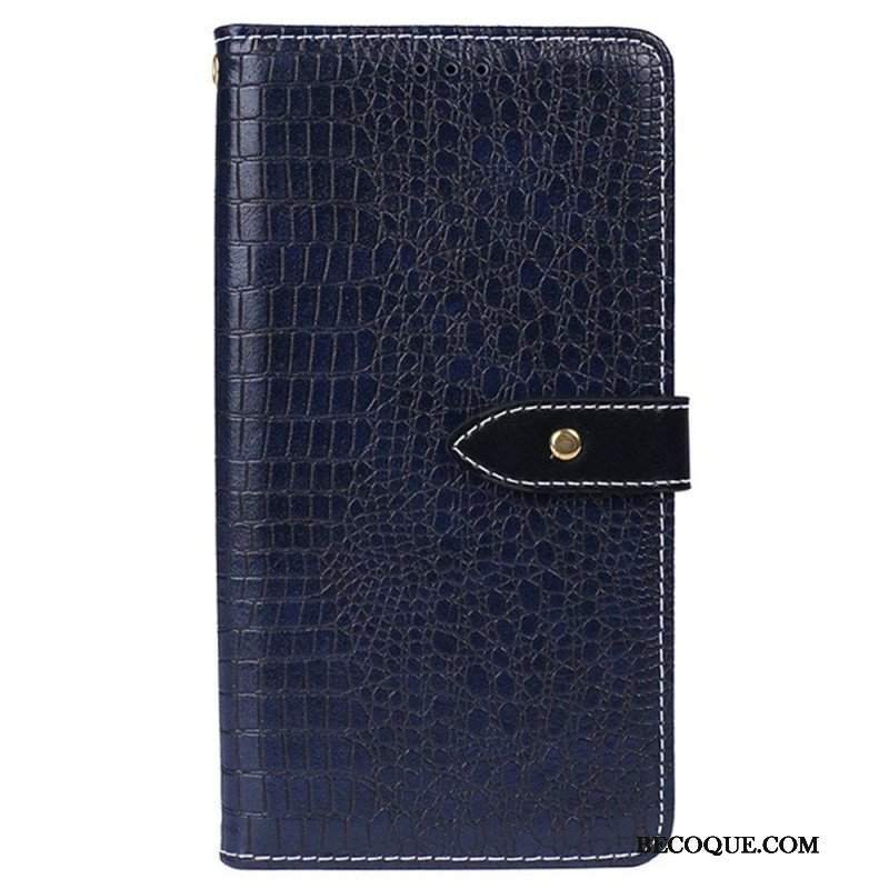 Etui Folio do Xiaomi Redmi Note 12 Pro Krokodyl Idewei