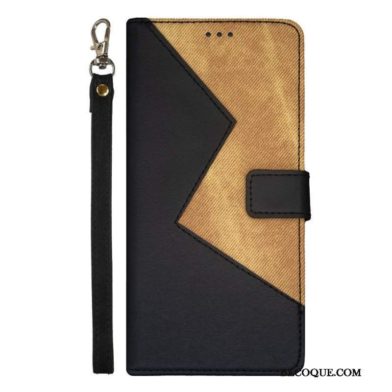 Etui Folio do Xiaomi Redmi Note 12 Pro Plus Dwukolorowy Idewei