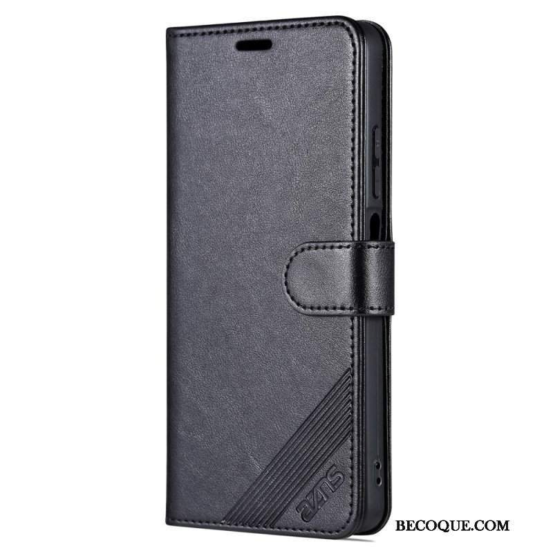 Etui Folio do Xiaomi Redmi Note 12 Pro Plus Efekt Skóry