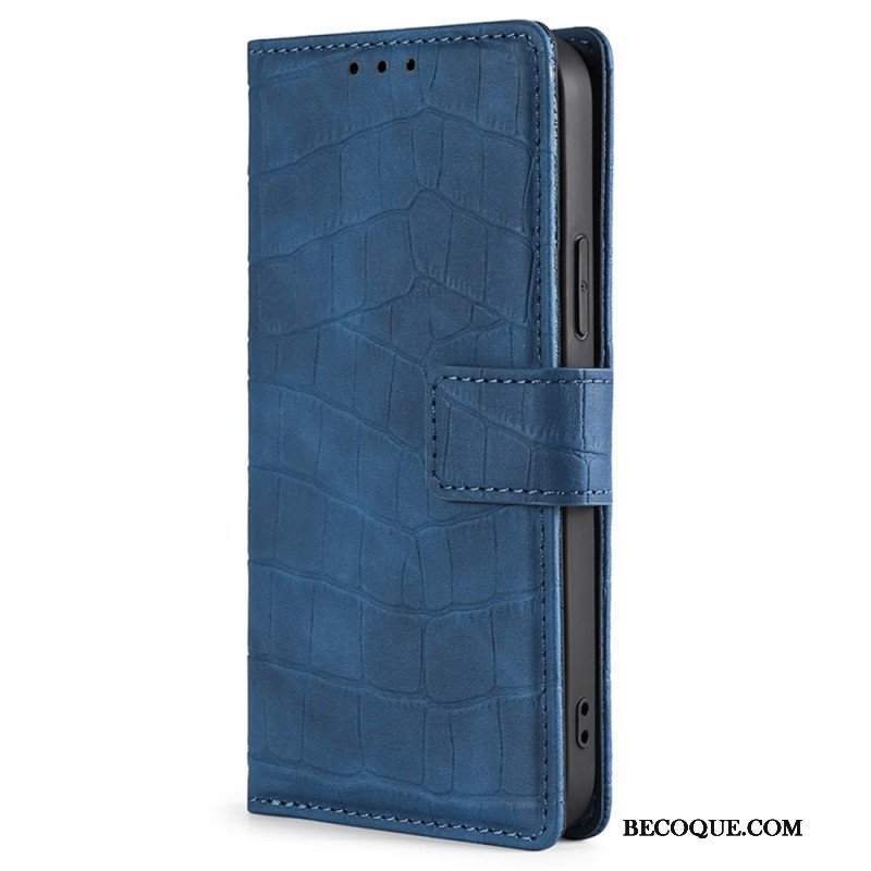 Etui Folio do Xiaomi Redmi Note 12 Pro Plus Krokodyl