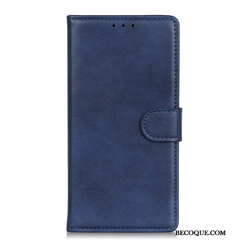 Etui Folio do Xiaomi Redmi Note 12 Pro Plus Matowa Sztuczna Skóra