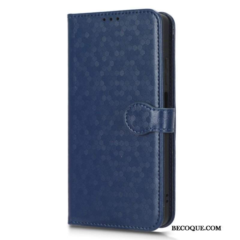 Etui Folio do Xiaomi Redmi Note 12 Pro z Łańcuch Wzór 3d Na Ramiączkach