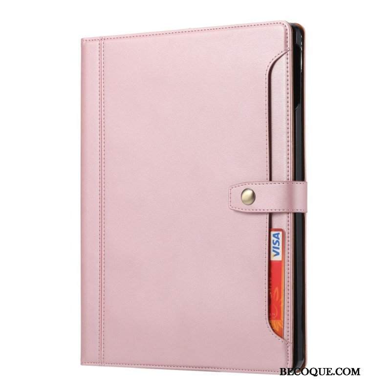 Etui Folio do iPad Pro 11" (2022) Biznesowy Styl Z Paskiem