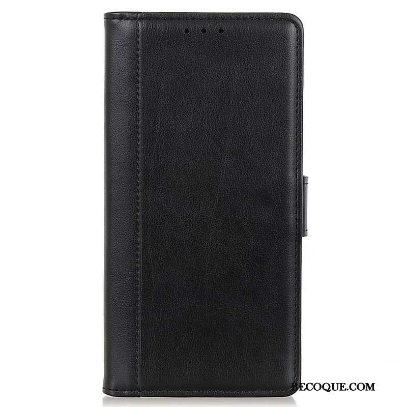 Etui Folio do iPhone 13 Mini Stylizacja Skóry