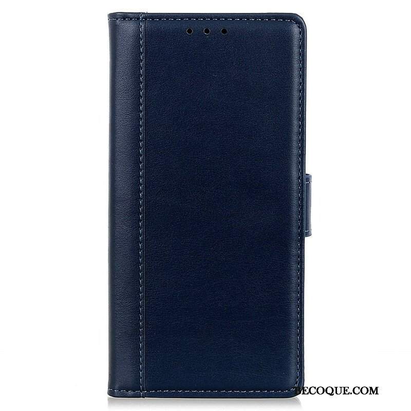 Etui Folio do iPhone 13 Mini Stylizacja Skóry