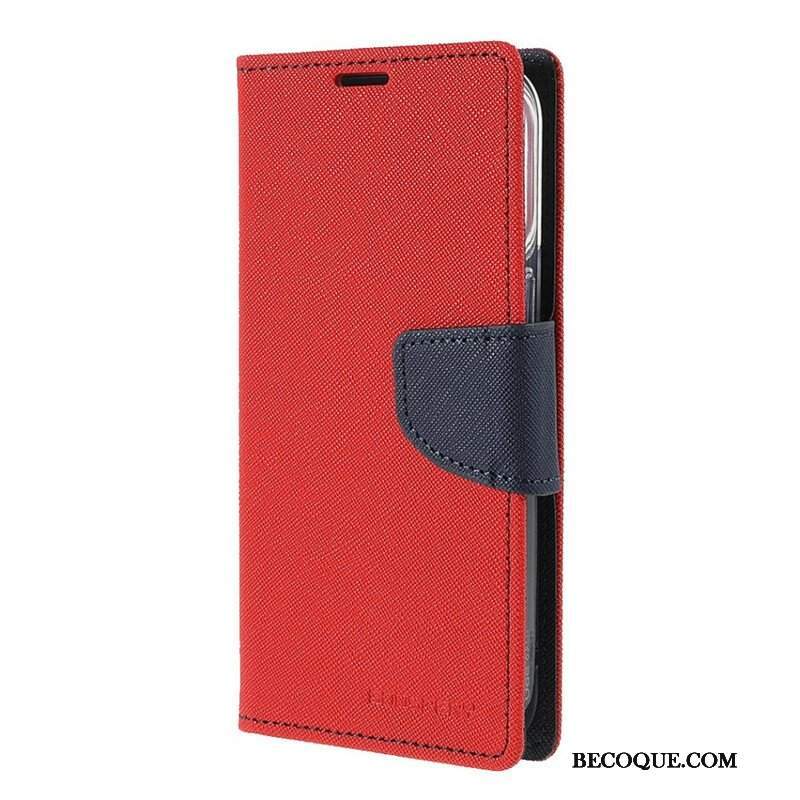 Etui Folio do iPhone 13 Pro Dwukolorowy Mercury Goospery