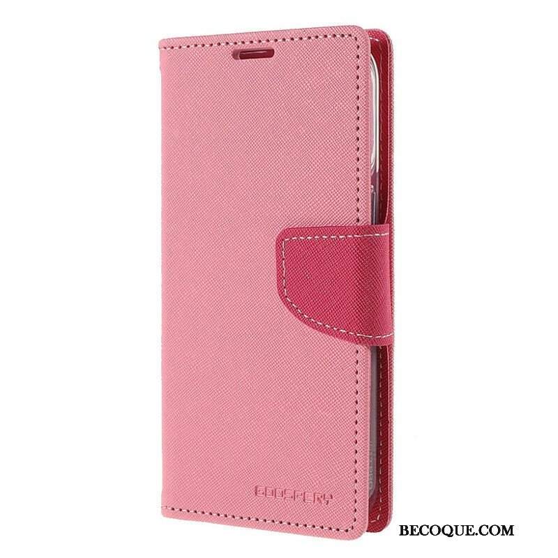 Etui Folio do iPhone 13 Pro Dwukolorowy Mercury Goospery