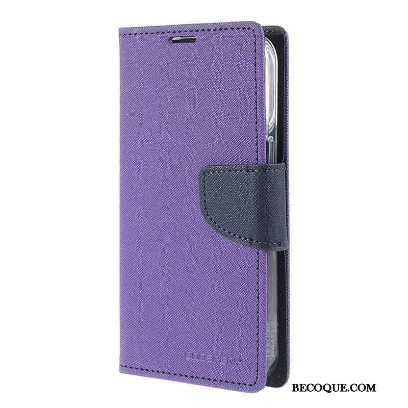 Etui Folio do iPhone 13 Pro Dwukolorowy Mercury Goospery